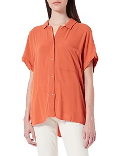 TOM TAILOR Damski Bluzka koszulowa z kieszenią na piersi 1031807, 21217 - Mango Orange, 46 - Bluzki damskie - miniaturka - grafika 1