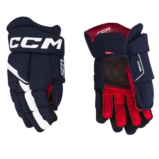 Rękawice hokejowe CCM Next Navy/White Junior 12 cali - Hokej - miniaturka - grafika 1