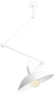 Aldex Melos lampa wisząca 1-punktowa biała 808PL/G / czarna 808PL/G1 808PL/G - Lampy sufitowe - miniaturka - grafika 2