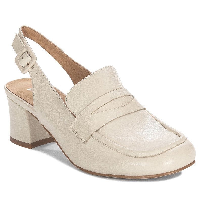 Maciejka Półbuty Damskie Beżowe-39