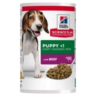 Mokra karma dla psów - Hill's Science Plan Karma mokra dla szczeniąt Wołowina 12x370 g - miniaturka - grafika 1