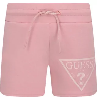 Spodnie i spodenki dla dziewczynek - Guess Szorty | Regular Fit - grafika 1