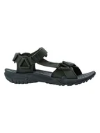 Sandały damskie - Jack Wolfskin Sandały trekkingowe "Lakewood" w kolorze zielonym - miniaturka - grafika 1