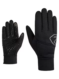 Rękawiczki - Ziener IVANO TOUCH rękawice funkcyjne/outdoorowe | Touch, nakładane rękawiczki jednopalcowe, czarne, 8,5 - grafika 1