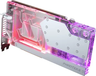 Phanteks PHANTEKS Glacier G40 RTX 4090 Waterblock incl. Backplate for Asus, D-RGB - chrome PH-GB4090AS_CR01_BP - Chłodzenie wodne - miniaturka - grafika 1