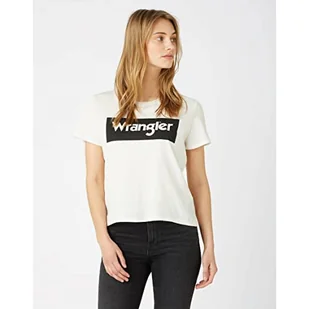 Wrangler damska koszulka z logo - Koszulki i topy damskie - miniaturka - grafika 1