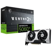 Karty graficzne - MSI GeForce RTX 5060 Ti Ventus 2X OC 8GB DLSS-4 - miniaturka - grafika 1