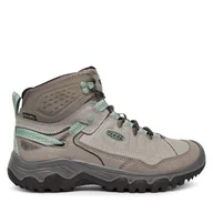 Buty trekkingowe damskie - Trekkingi Keen Targhee IV Waterproof Hiking Boot 1028989 Szary - miniaturka - grafika 1