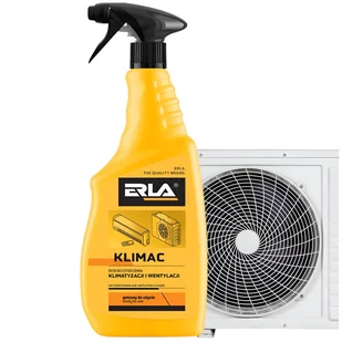 Środek Do Czyszczenia Klimatyzacji Wentylacji Gotowy Do Użycia Erla Klimac 750ml - Dezynfekcja - miniaturka - grafika 1