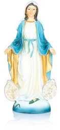 Figurka Matki Bożej od Cudownego Medalika - 20 cm - Ikony i obrazy sakralne - miniaturka - grafika 1