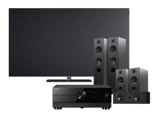 Kino domowe Loewe Inspire 65+ (czarny) + RXA2A (czarny) + DIVA 5/3/7 (czarny) - Kino domowe - miniaturka - grafika 1