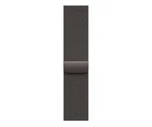 Akcesoria do smartwatchy - Apple Pasek Milanese Loop 46 mm M/L łupek - miniaturka - grafika 1