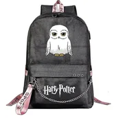 Plecaki - Harry Potter Plecak dla nastolatków - Modny tornister dla chłopców i dziewcząt - Cartoon Design With Enough Capacity For Travel - Studenckie Casual... - miniaturka - grafika 1