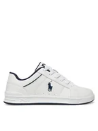 Buty dla dziewczynek - Polo Ralph Lauren Sneakersy Heritage RL02431101 Biały - miniaturka - grafika 1