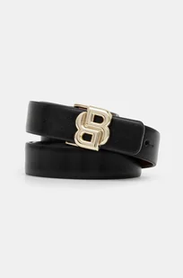 BOSS pasek skórzany dwustronny damski kolor czarny 50536865 - Paski - miniaturka - grafika 1