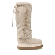 Kozaki damskie - Kozaki Jenny Fairy WS19002-04A Beżowy - miniaturka - grafika 1