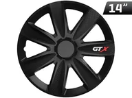 Kołpaki samochodowe - VERSACO S R O 10323 Kołpak GTX carbon czarny 14 cali AMI-10323 - miniaturka - grafika 1