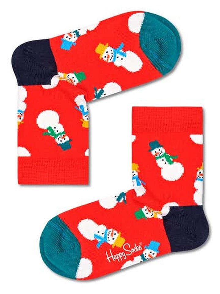 Happy Socks Skarpety w kolorze czerwonym