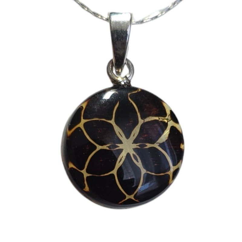 ankabizuteria.pl Zawieszka srebrna z bursztynem grawerowana