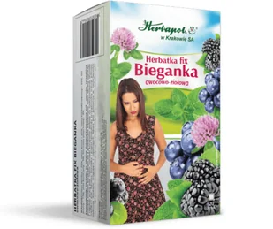 BIEGANKA herbatka w fixie HERBAPOL 20 saszetek - Zioła - miniaturka - grafika 1