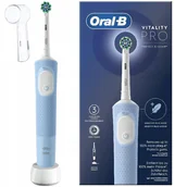 Szczoteczki elektryczne - Oral-B Vitality Pro D103 Blue + osłonka - miniaturka - grafika 1