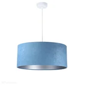 Lampy sufitowe - Macodesign MacoDesing Lampa wisząca Inox Leonia 070-101, 60 W, srebrno-żółta - miniaturka - grafika 1