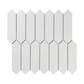 Płytki ceramiczne - Mozaika Orom White Mat 28.4 X 26.61 Artens - miniaturka - grafika 1