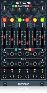 Behringer STEPS - Wieloźródłowy moduł modulacyjny oraz sekwencer w formacie eurorack. - Akcesoria do instrumentów klawiszowych Behringer STEPS - Wieloźródłowy moduł modulacyjny oraz sekwencer w formacie eurorack. - Akcesoria do instrumentów klawiszowych - miniaturka - grafika 1