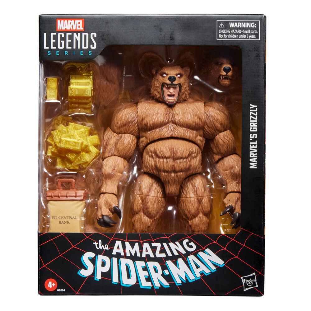 Figurka Marvel Legends - Spider-Man: Grizzly 15 cm od Hasbro