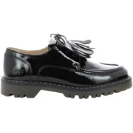 Półbuty damskie - Buty damskie Kickers Decklow mokasyny skórzane lakierowane czarne-40 - miniaturka - grafika 1