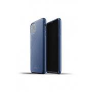 Etui i futerały do telefonów - Mujjo Etui Leather Case iPhone 11 Pro niebieskie 8718546172069 - miniaturka - grafika 1
