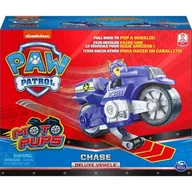 Samochody i pojazdy dla dzieci - Spin Master, Psi Patrol Moto Pups, figurka i motocykl Chase Deluxe Vehicle - miniaturka - grafika 1