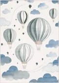 Dywany dla dzieci - Dywan dziecięcy FD Lida Balony perła - miniaturka - grafika 1