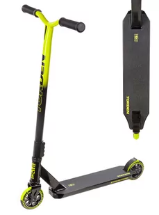 Hulajnoga Wyczynowa Stunt Raven Evolution Torden Black/Lime 110mm - Hulajnogi - miniaturka - grafika 1