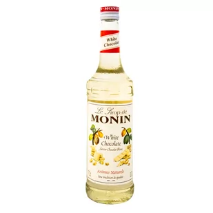 Monin Syrop Biała Czekolada 0,7 l 3052910018931 - Syropy i koncentraty owocowe - miniaturka - grafika 1