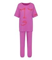 Bielizna nocna - Triumph piżama damska z krótkim rękawem i długimi spodniamiSets PK SSL 10 CO/MD-42 - miniaturka - grafika 1