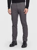 Spodnie męskie - Tommy Hilfiger Chinosy Core Denton MW0MW28884 Szary Straight Fit - miniaturka - grafika 1