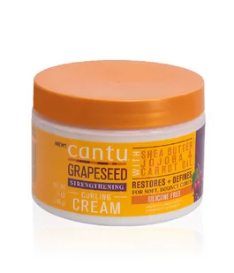 Cantu Grapeseed Curling Cream Krem Do Loków I Fal - Kosmetyki do stylizacji włosów - miniaturka - grafika 1