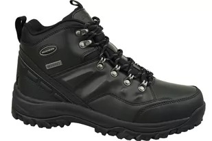 Skechers Męskie buty trekkingowe Relment Traven High Rise, Czarna skóra, 46 EU - Buty trekkingowe męskie - miniaturka - grafika 1