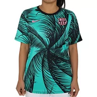 Koszulki i topy damskie - Nike Dziecięca koszulka FCB Y NK DRY TOP SS PM CL, nowa zielona/czarna/(różowa wiązka) (bez sponsor-3.), S - miniaturka - grafika 1