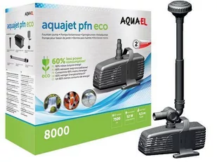 Aquael AQUAEL Pompa Fontannowa PFN 8000 ECO 52W 7500 l/h 52392-uniw - Filtry akwariowe i akcesoria - miniaturka - grafika 1
