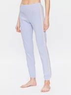 Piżamy damskie - United Colors Of Benetton Spodnie piżamowe 3VD03F01T Fioletowy Regular Fit - miniaturka - grafika 1