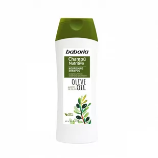 Szampon przeciwłupieżowy Babaria Nourishing Shampoo Olive Oil 400 ml (8410412220255) - Szampony do włosów - miniaturka - grafika 1