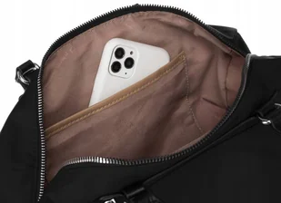 Poręczna, miejska torebka w kształcie bagietki — David Jones - Torebki damskie - miniaturka - grafika 4