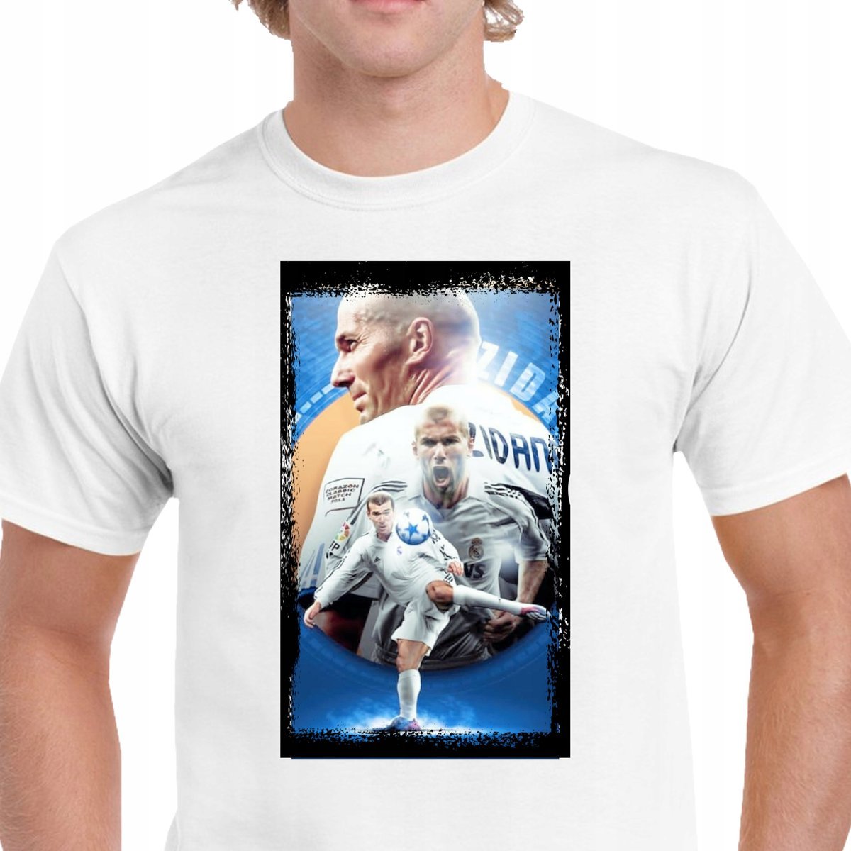 P236 KOSZULKA MĘSKA PREZENT ZINEDINE ZIDANE FRANCJA FRANCE REAL ZIZOU L