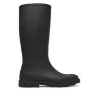 Kalosze damskie - Kalosze Hunter Downpour Tall HFRM0001251 Czarny - miniaturka - grafika 1