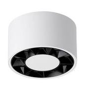 Lampy sufitowe - Biały okrągły spot sufitowy LED - A419-Vrex - miniaturka - grafika 1