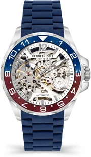 Zegarek Zegarek męski KENNETH COLE KCWGR2124801 granatowy sportowy - Zegarki męskie - miniaturka - grafika 1