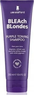 Lee Stafford Lee Stafford Bleach Blondes Purple Toning Shampoo - Szampony do włosów - miniaturka - grafika 1
