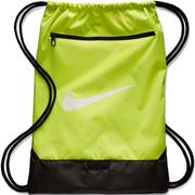 Nike, Worek na buty, Brasilia 9.0 BA5953 702, limonkowy, 50x32 cm